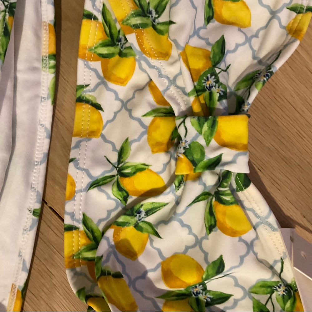 Lemon Print Bikini set